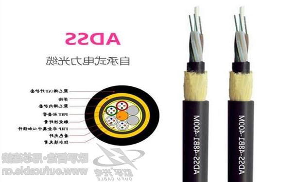 岳阳市欧孚24芯ADSS光缆厂家价格批发 国标光缆-质量保证